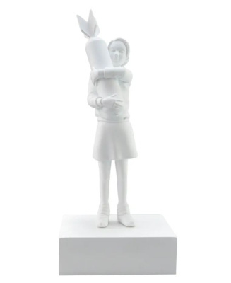 Banksy Bomb Hugger біла (Фігурка)