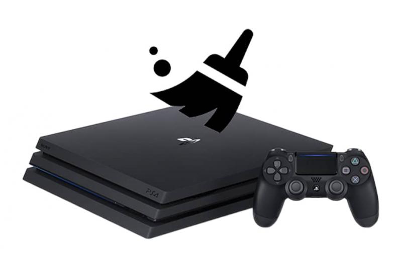 Чистка игровой приставки PS4