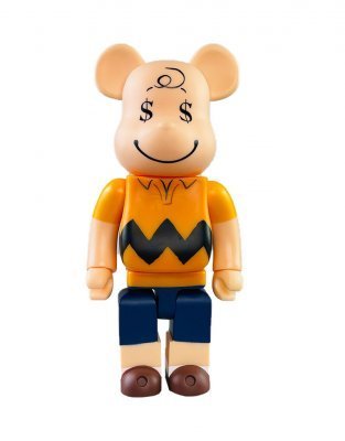 Bearbrick Чарли Браун Peanuts 400% (28см)