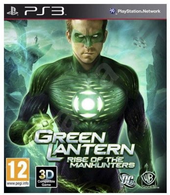 Green Lantern: Rise of Manhunters (Зелёный фонарь) (PS3)
