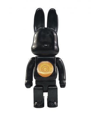 Bearbrick Rabbits Supreme Black 400% (30 Cм)