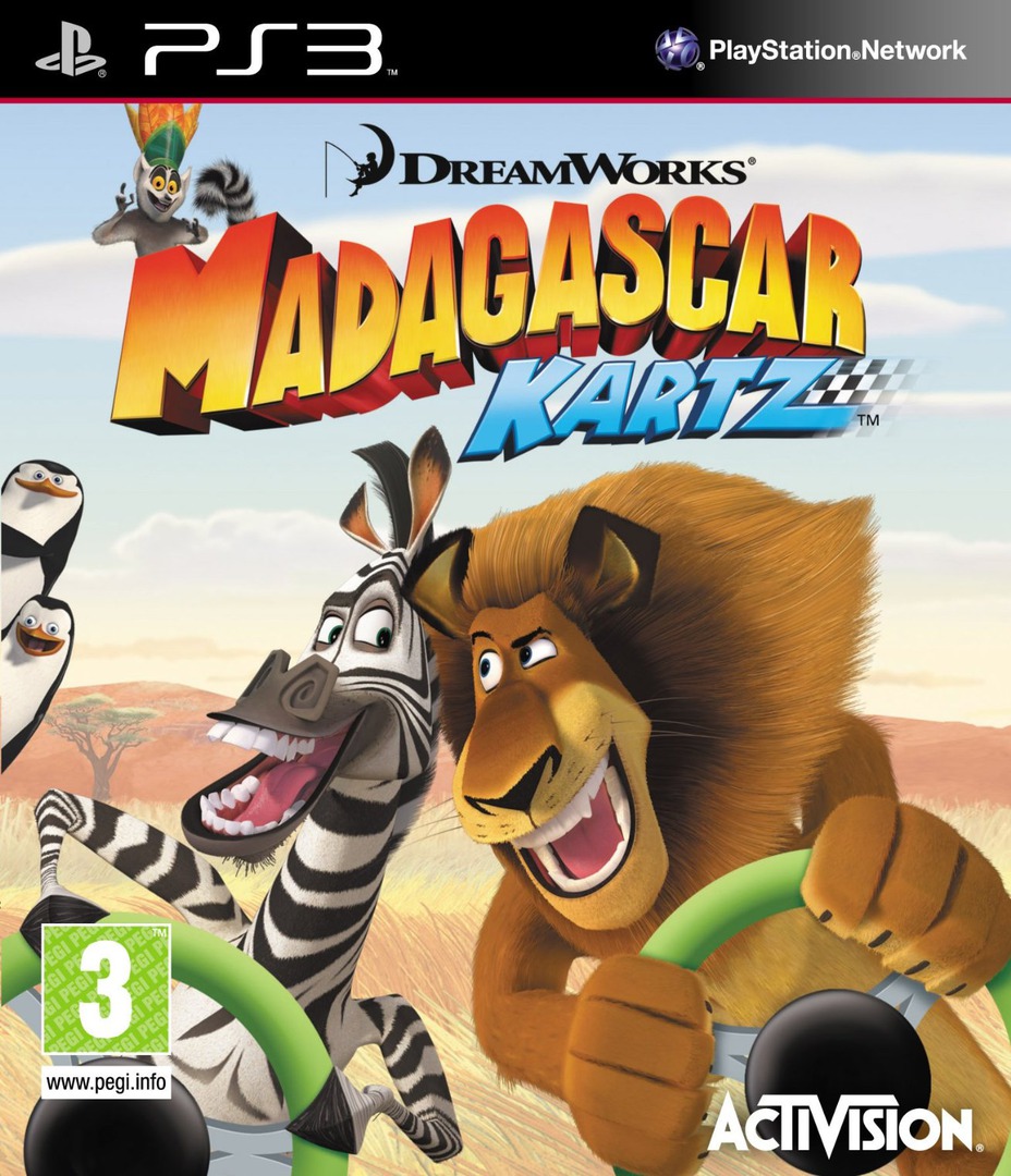 ≡ Madagascar Kartz (PS3) купить в Украине | GamesUA