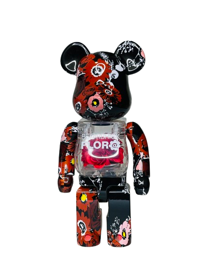 Bearbrick Flora Flower (Фігурка Флора Квітка) 400% (28см)