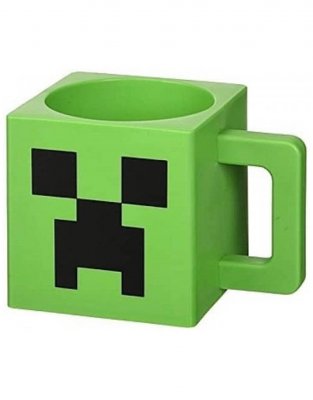 Кружка JINX Minecraft Creeper Face Plastic 290 мл (JINX-4601)