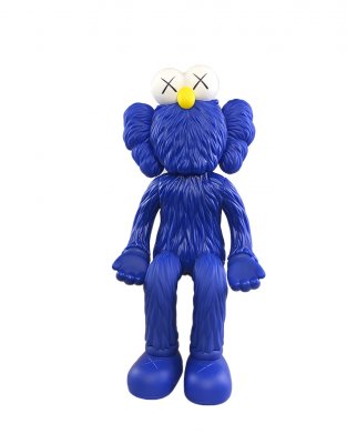 Фигурка KAWS BFF Seeing Lamp (Синий) - 37 см