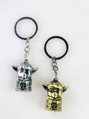 Металевий брелок Star Wars Йода (Yoda)