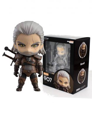 Фигурка Ведьмак 3: Дикая Охота - Геральт (The Witcher 3: Wild Hunt: Geralt 907) 10 см