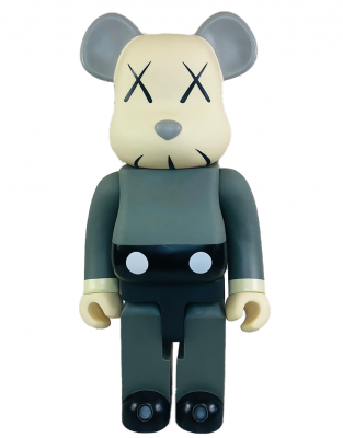 Bearbrick KAWS 2002 GREY 1000% (70 см)