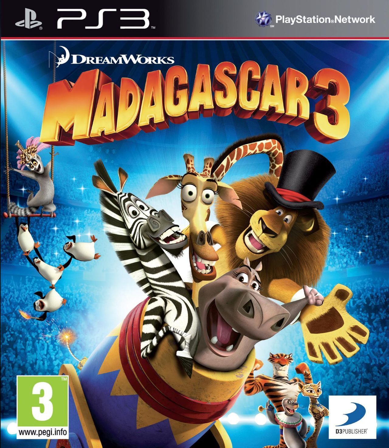 ≡ Мадагаскар 3 (Madagascar 3) (PS3) купить в Украине | GamesUA