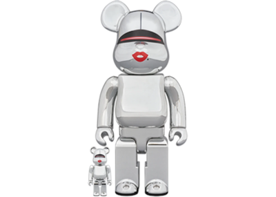 Bearbrick x Tyga x Hajime Sorayama 400% (28см)