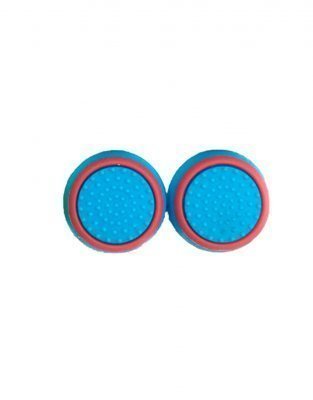 Накладки на стики синие с красным ободком PS5/PS4/PS3/XBOX