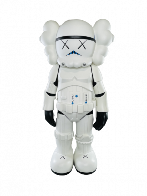 KAWS Star Wars Storm Trooper Companion виниловая фигурка (Белый) - 70 см KAWS Star Wars Storm Trooper Companion виниловая фигурка (Белый) - 70 см
