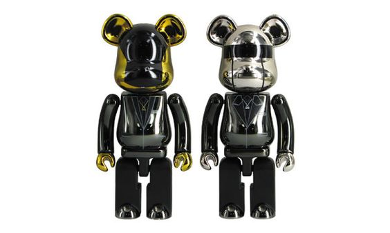 Bearbrick Superalloy Daft Punk (Random Access Memories Ver.2) 400% (28см)