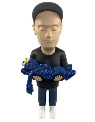 Фигурка Kaws Серия Авторы Данил ЯД (BFF Синий) 30 см
