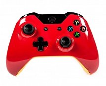 Беспроводной геймпад для Xbox One БЫСТРЫЙ И КРАСНЫЙ (XboxOne)