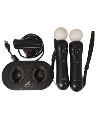 Датчик руху Sony Move Motion Controllers Two Pack 2 шт + Зарядка+ камера Б/У