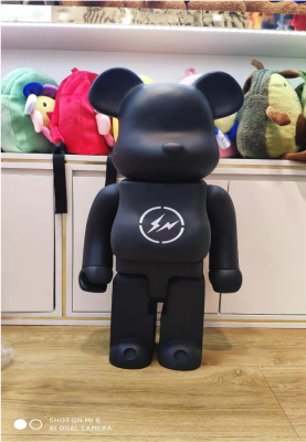 Bearbrick Блискавка Чорний 1000% (70см)