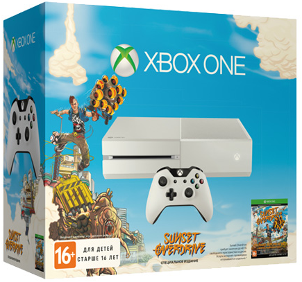 Игровая консоль Microsoft Xbox One 500GB + Sunset Overdrive