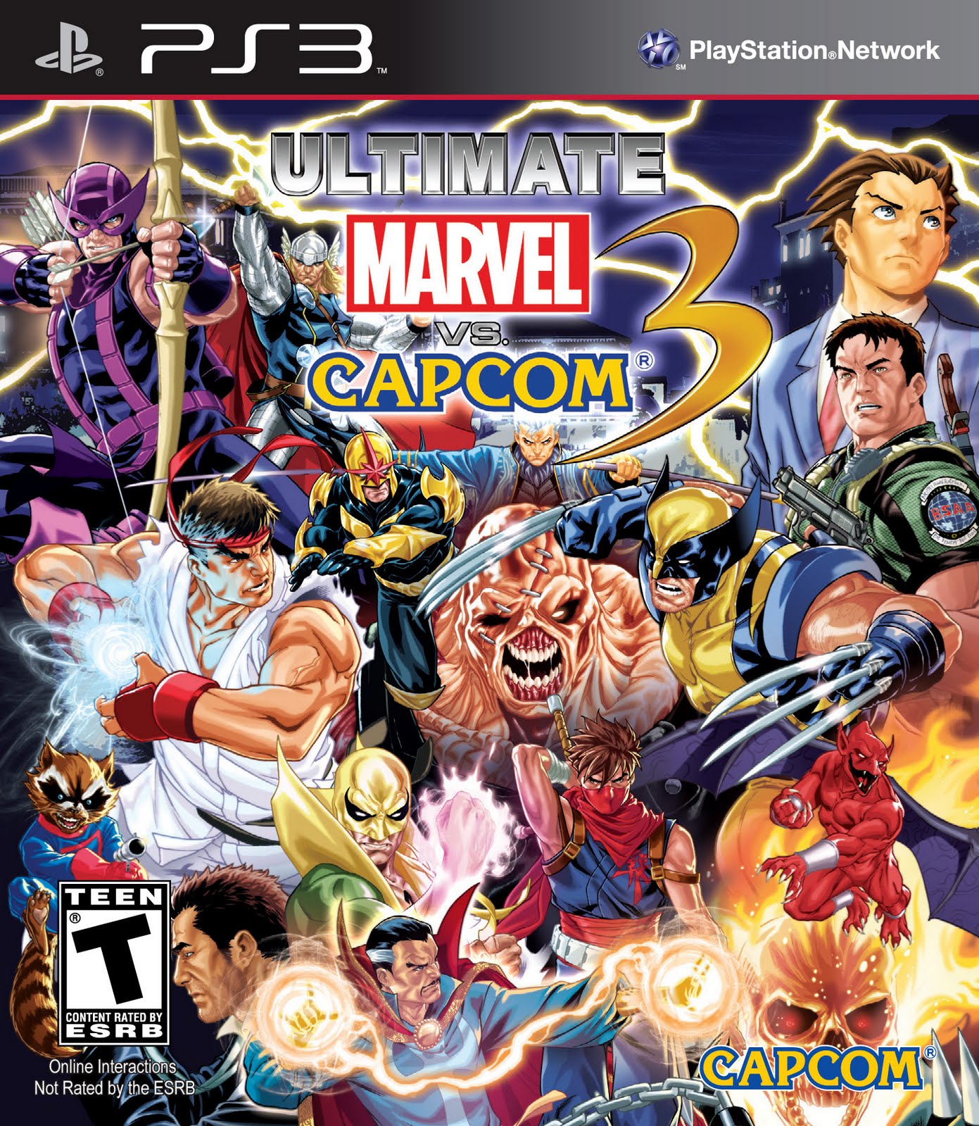 PS3　アルティメットマーヴルVSCAPCOM3 ≡ Ultimate Marvel vs. Capcom 3 (PS3) купить в Украине | GamesUA