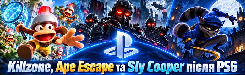 Killzone, Ape Escape та Sly Cooper можуть вийти після PS6 Killzone, Ape Escape та Sly Cooper можуть вийти після PS6