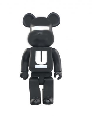 Bearbrick X Medicom Undercover Logo 400% Black (28 См)