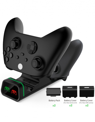 Зарядная станция для джойстиков + 2 аккумулятора Xbox Series/ONE TYX-19006X