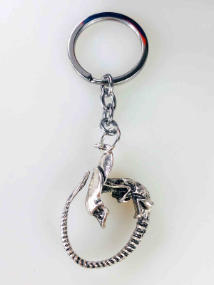 Металевий брелок Alien Xenomorph (Чужий)