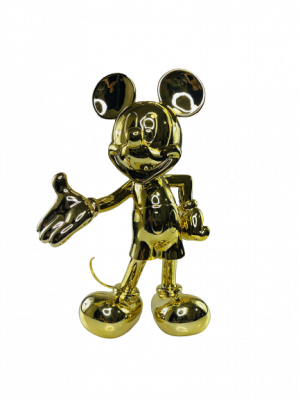Фигурка Микки Маус Mickey Welcome (Золотой) 30см