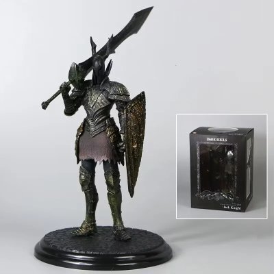 Фігурка Dark Souls dxf Black Knight Silver Knight колекція Sculpt VOL 2 (18 см)