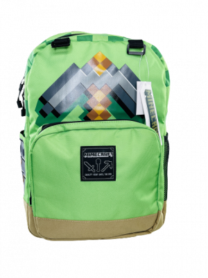 Рюкзак Minecraft Кирка (Зеленый)