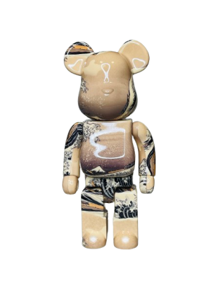 Bearbrick Katsushika Hokusai (Kanagawa Okinami Ura) 400% (28см)