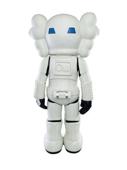 KAWS Star Wars Storm Trooper Companion виниловая фигурка (Белый) - 70 см KAWS Star Wars Storm Trooper Companion виниловая фигурка (Белый) - 70 см