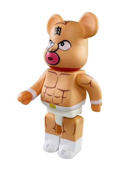 Bearbrick Kinnikuman Бежевый 400% (28 см)