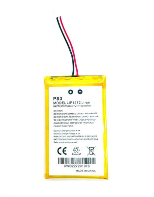 Sony PS3, аккумуляторная батарея DualShock 3, основная батарея 3,7 В, 1200 мАч