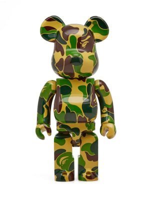 Bearbrick A Bathing Ape ABC Camo Green 400% (28см)