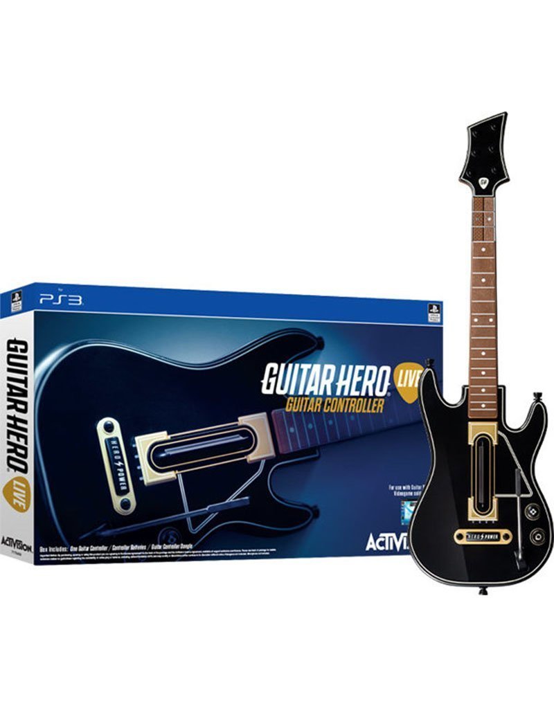 ≡ Гитара-контроллер для игры Guitar Hero Live PS3 Б/У купить в Украине |  GamesUA