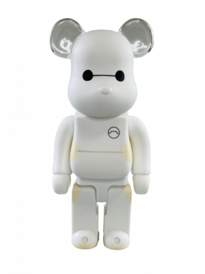 Bearbrick Точка Белый 400% (28 см)