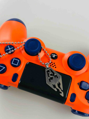 Кулон Skyrim з драконом – амулет для геймерів, підвіска The Elder Scrolls