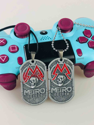 Медальон  Metro Exodus металевий 