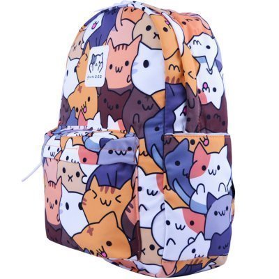 Кошачий двор (принт котики) Рюкзак