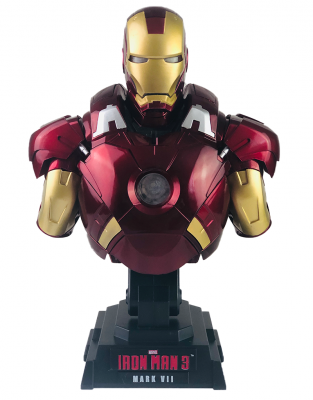 Фигурка Iron Man Mark VII электронный бюст 23 см