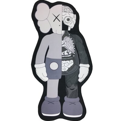 Ковер Kaws Dissected Companion Голубой