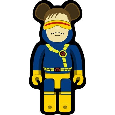 Ковер Bearbrick Элвис Престли