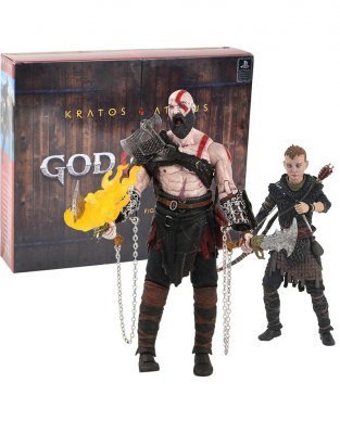 Фигурка God of War Кратос и Атрей 13\20 см