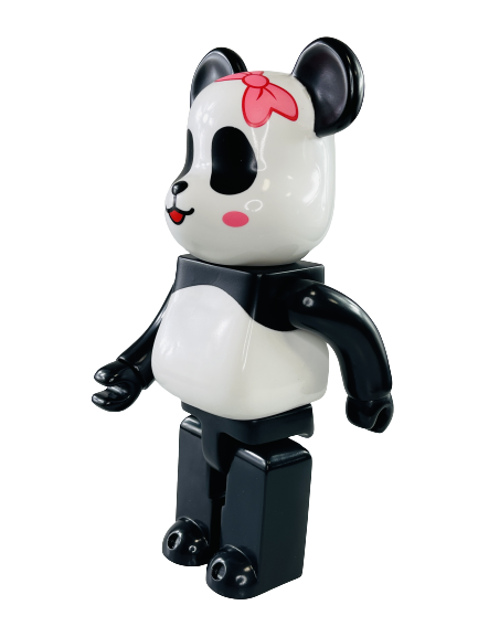 Bearbrick Панда девочка 400% (28см)