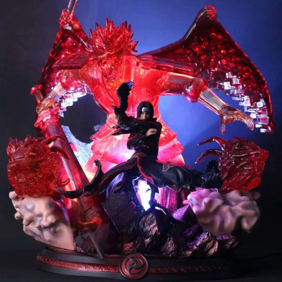 Фігурка Наруто ручний біг Акацукі  GK Сусано Учіха Ітачі Ворона (27см)