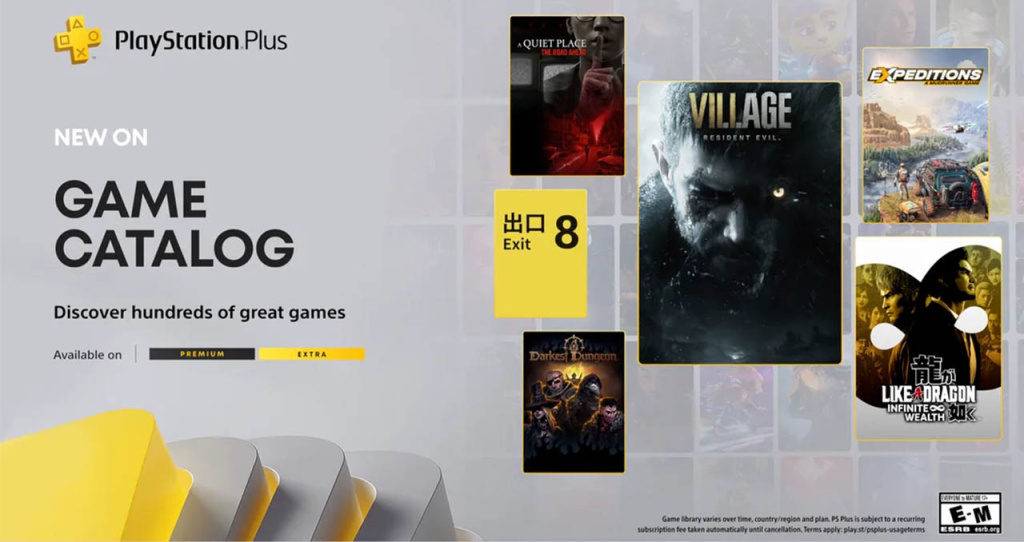 PlayStation Plus у січні- Resident Evil Village, Like a Dragon .jpg