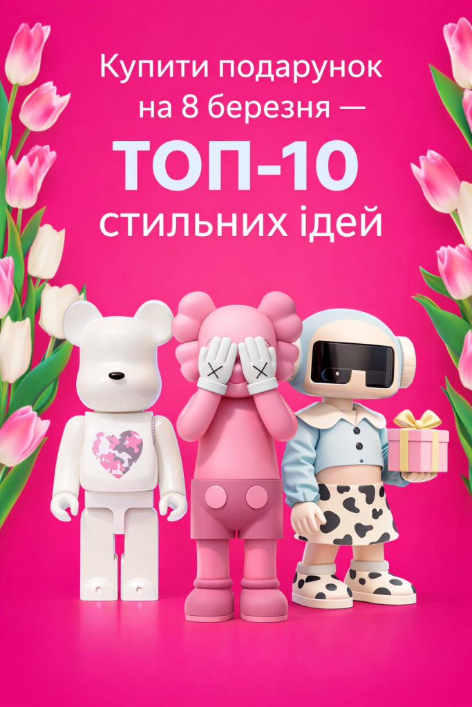 Купити подарунок на 8 березня — ТОП-10 стильних ідей