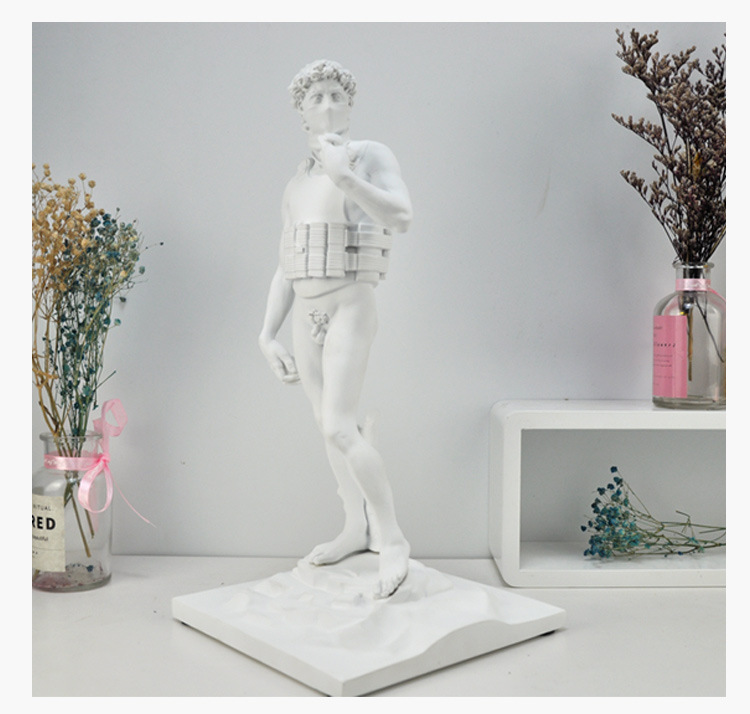 Jianzhi Дім Бенксі Скульптура Бенксі Давід 42см (Фігурка)