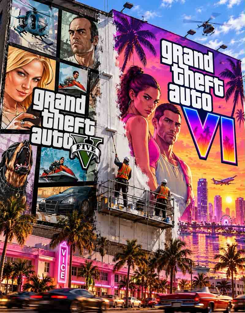 GTA 5 поступається місцем GTA 6 — зміна поколінь Grand Theft Auto.jpg GTA 5 поступається місцем GTA 6 — зміна поколінь Grand Theft Auto.jpg